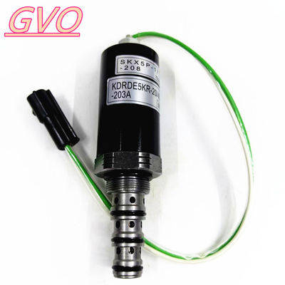 KDRDE5KR-20 40C07-203A Solenoidventil für Kobelco SK60-3 SK200-2